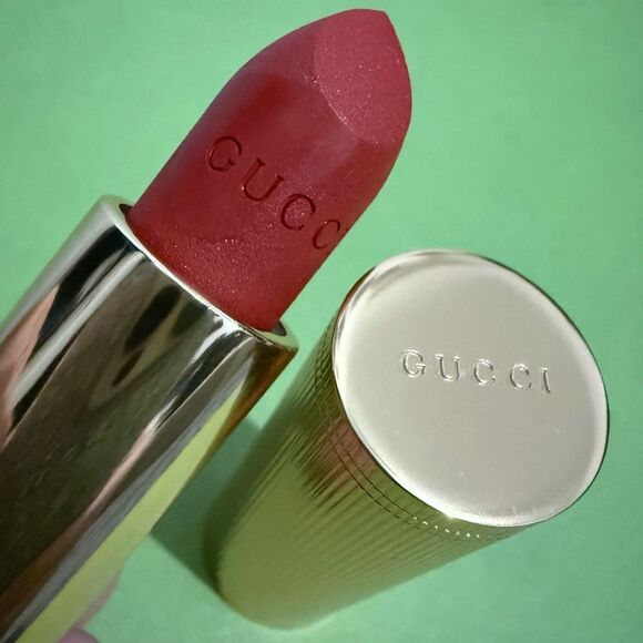 GUCCI ROUGE À LÈVRES MAT LIPSTICK – JANET RUST 505 - Picture 14 of 17